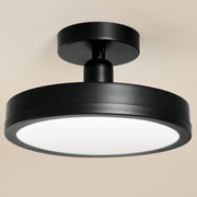 Kichler 52589BK LED Semi Flush Mount, Black (6)