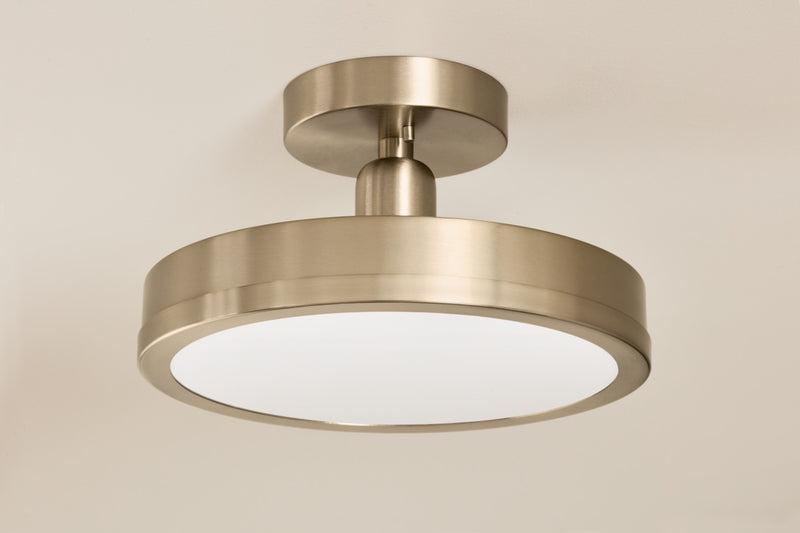 Kichler 52589CPZ LED Semi Flush Mount, Champagne Bronze (5)