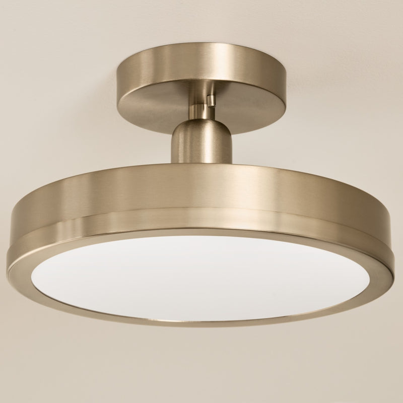 Kichler 52589CPZ LED Semi Flush Mount, Champagne Bronze (6)