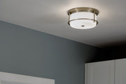 Kichler 52595CPZ Two Light Flush Mount, Champagne Bronze (3)