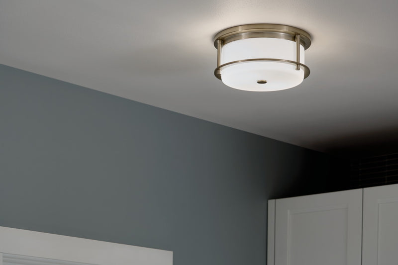 Kichler 52595CPZ Two Light Flush Mount, Champagne Bronze (3)