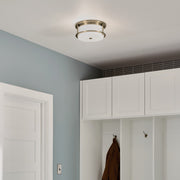 Kichler 52595CPZ Two Light Flush Mount, Champagne Bronze (6)