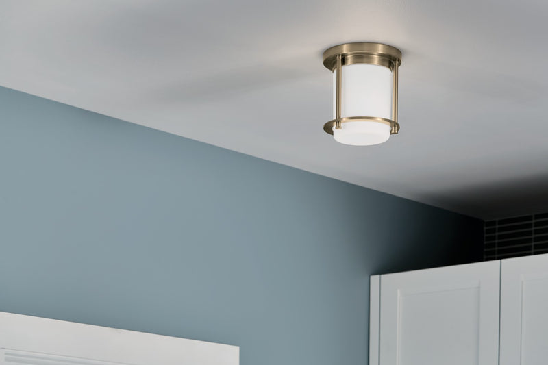 Kichler 52596CPZ One Light Flush Mount, Champagne Bronze (3)
