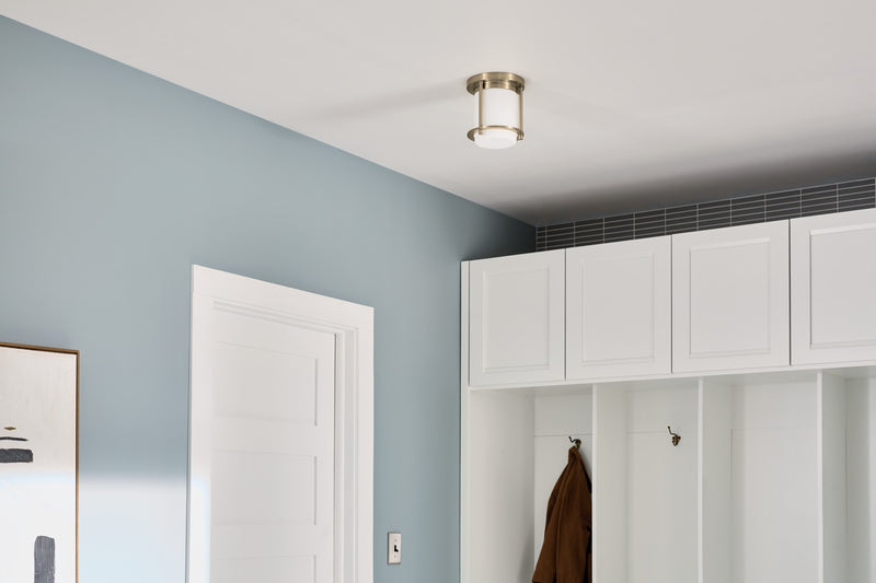 Kichler 52596CPZ One Light Flush Mount, Champagne Bronze (5)