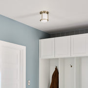 Kichler 52596CPZ One Light Flush Mount, Champagne Bronze (6)
