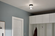 Kichler 52596BKCPZ One Light Flush Mount, Black (5)