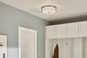 Kichler 52597PN Four Light Flush Mount, Polished Nickel (5)