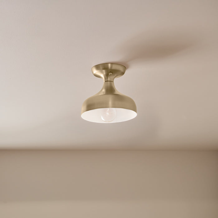 Kichler 52599CPZ Sisu One Light Semi Flush Mount, Champagne Bronze Alternate Image 10.jpg