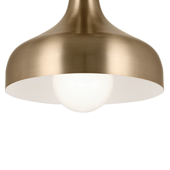 Kichler 52599CPZ Sisu One Light Semi Flush Mount, Champagne Bronze Alternate Image 2.jpg