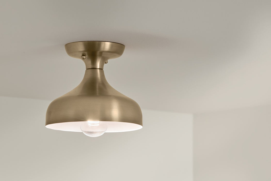 Kichler 52599CPZ Sisu One Light Semi Flush Mount, Champagne Bronze Alternate Image 3.jpg