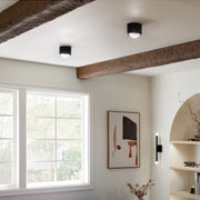 Kichler 52600BK LED Flush Mount, Black (6)