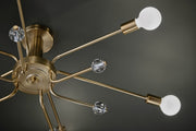 Kichler 52602CPZ Six Light Semi Flush Mount, Champagne Bronze (5)