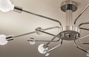 Kichler 52602PN Six Light Semi Flush Mount, Polished Nickel (5)