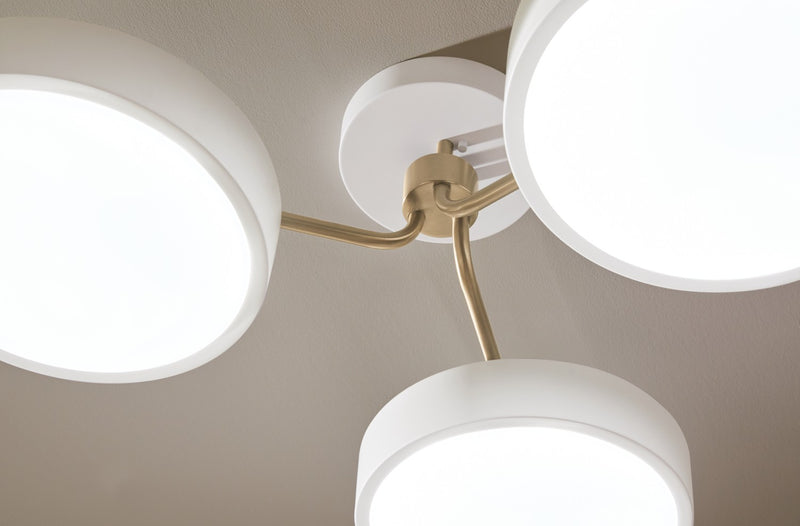 Kichler 52604WHCPZ LED Semi Flush Mount, White (3)