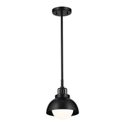Kichler 52601BK One Light Wall/Semi Flush/Pendant, Black (2)