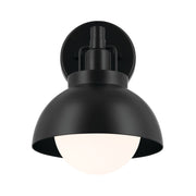 Kichler 52601BK One Light Wall/Semi Flush/Pendant, Black (4)