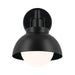 Kichler 52601BK Niva One Light Semi Flush Mount, Black Alternate Image 3.jpg