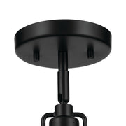 Kichler 52601BK One Light Wall/Semi Flush/Pendant, Black (6)