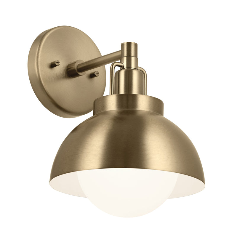 Kichler 52601CPZ One Light Wall/Semi Flush/Pendant, Champagne Bronze (3)