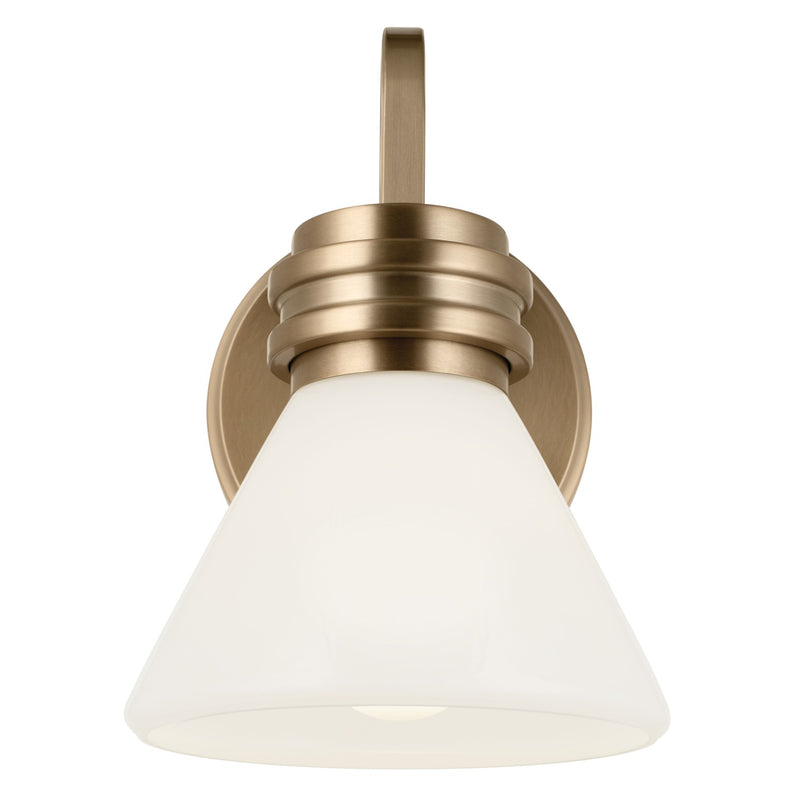 Kichler 55153CPZ One Light Wall Sconce, Champagne Bronze (3)