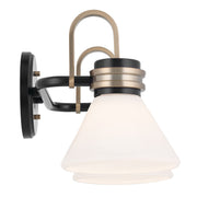 Kichler 55154BK Two Light Bath, Black (5)