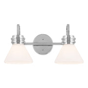 Kichler 55154CH Two Light Bath, Chrome (3)