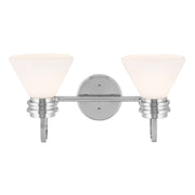 Kichler 55154CH Two Light Bath, Chrome (4)