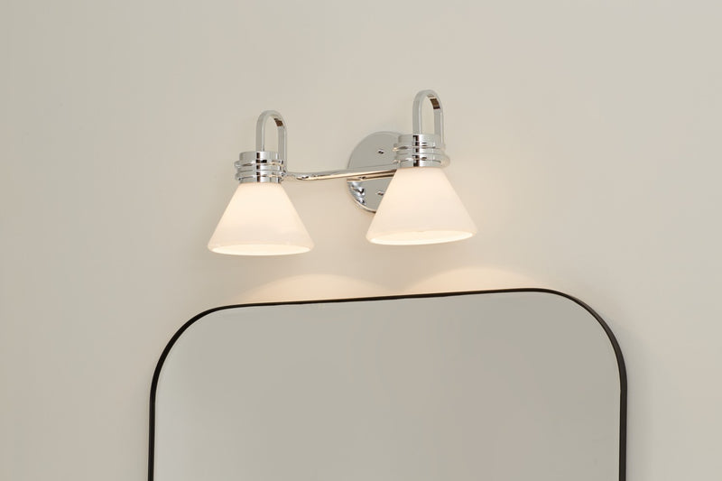 Kichler 55154CH Two Light Bath, Chrome (6)