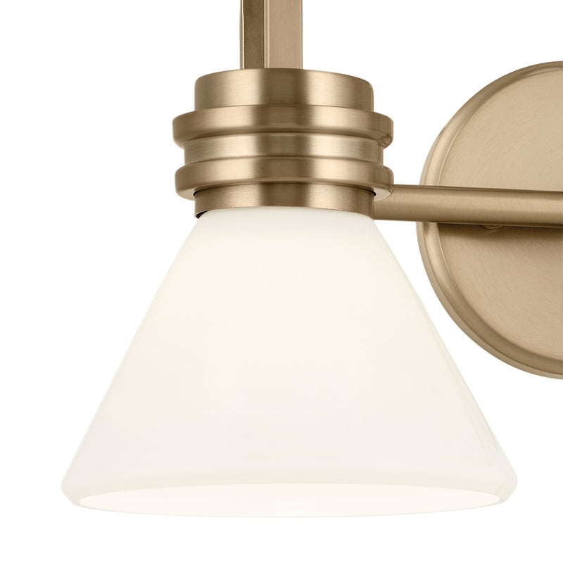 Kichler 55154CPZ Two Light Bath, Champagne Bronze (2)