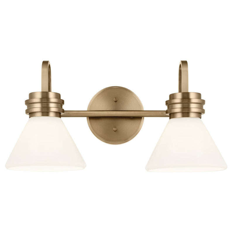 Kichler 55154CPZ Two Light Bath, Champagne Bronze (3)