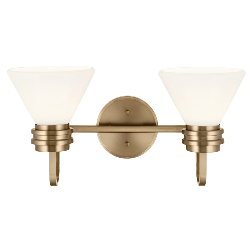 Kichler 55154CPZ Two Light Bath, Champagne Bronze (4)