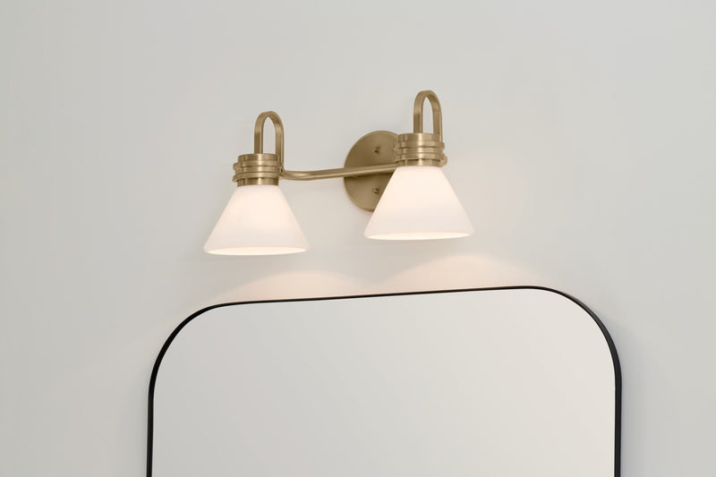 Kichler 55154CPZ Two Light Bath, Champagne Bronze (6)