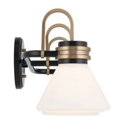 Kichler 55155BK Three Light Bath, Black (5)