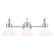 Kichler 55155CH Three Light Bath, Chrome (3)