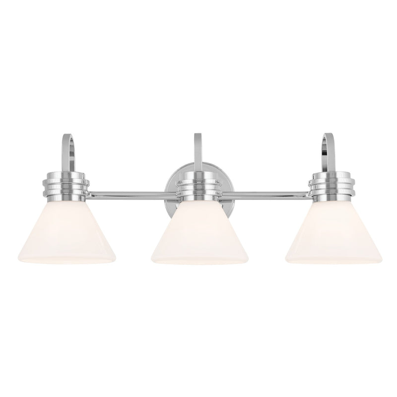 Kichler 55155CH Three Light Bath, Chrome (3)