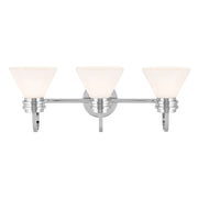 Kichler 55155CH Three Light Bath, Chrome (4)