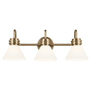 Kichler 55155CPZ Three Light Bath, Champagne Bronze (3)
