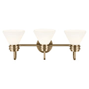 Kichler 55155CPZ Three Light Bath, Champagne Bronze (4)