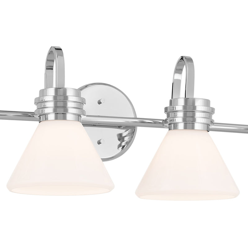 Kichler 55156CH Four Light Bath, Chrome (2)