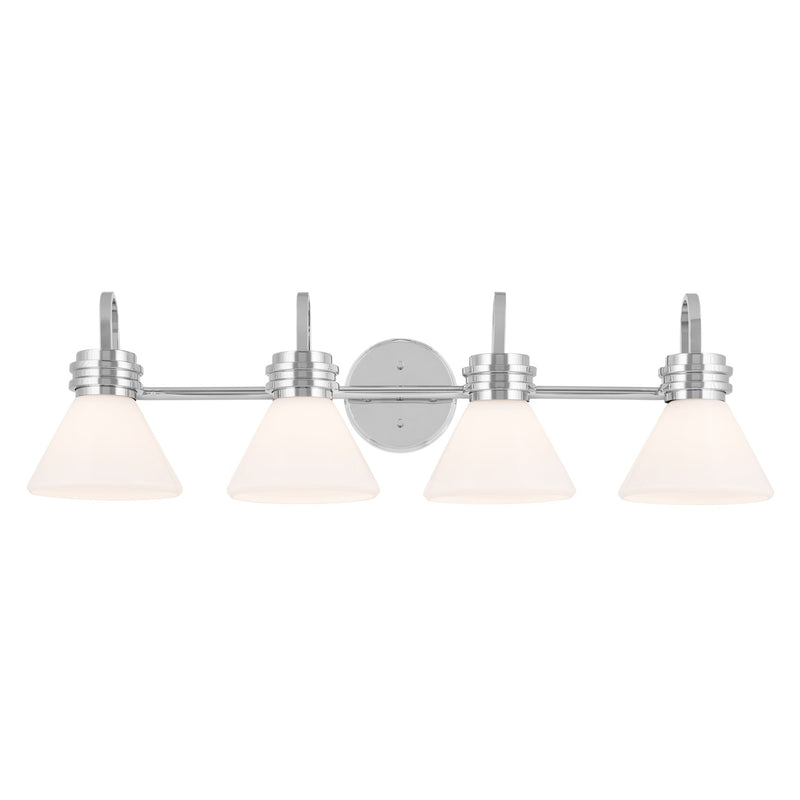 Kichler 55156CH Four Light Bath, Chrome (3)
