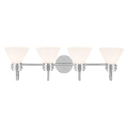 Kichler 55156CH Four Light Bath, Chrome (4)