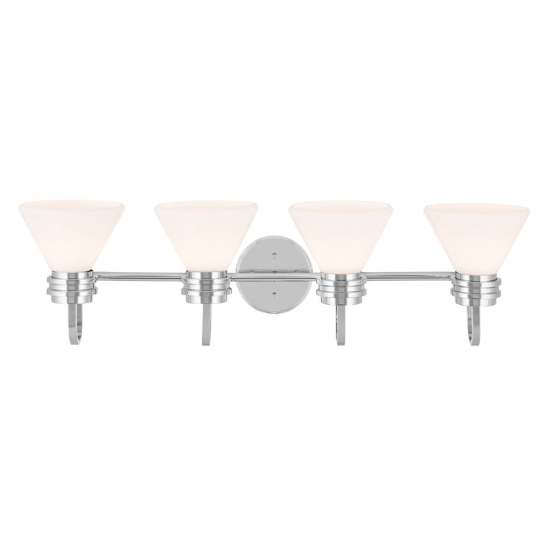 Kichler 55156CH Four Light Bath, Chrome (4)
