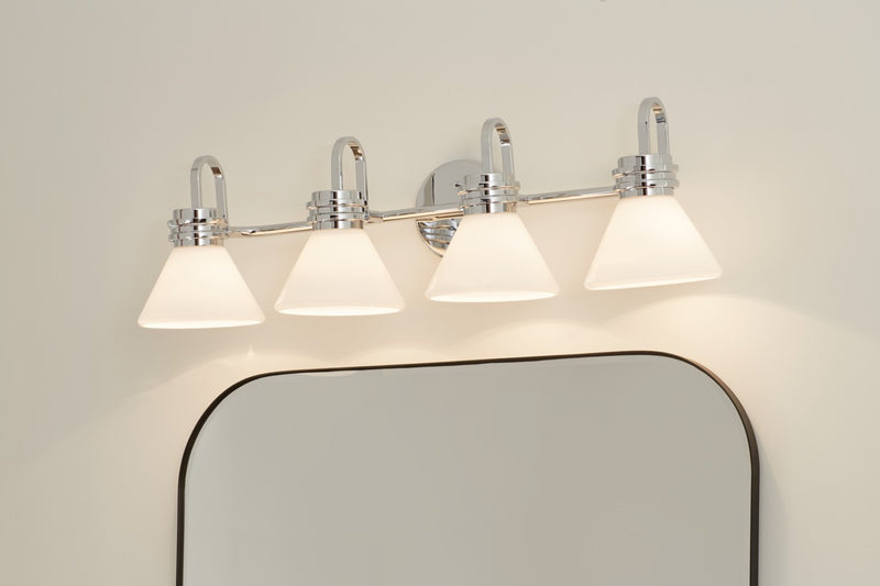 Kichler 55156CH Four Light Bath, Chrome (6)