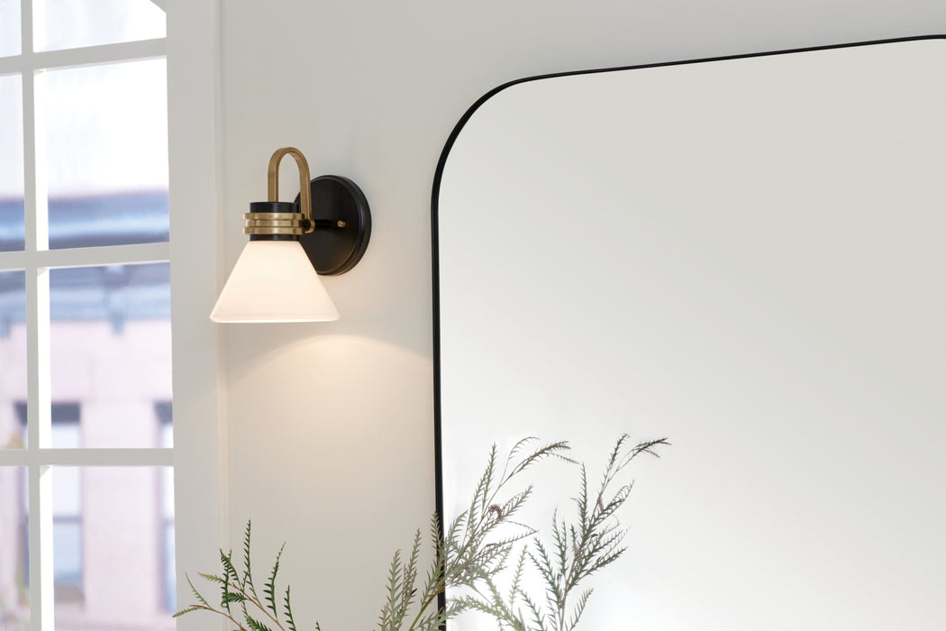 Kichler 55153BK One Light Wall Sconce, Black (6)