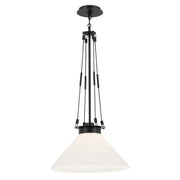 Kichler 52581BK One Light Pendant, Black (4)