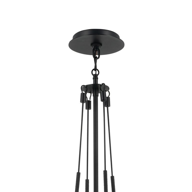 Kichler 52581BK One Light Pendant, Black (5)