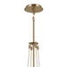 Kichler 52581CPZ Albers One Light Pendant, Champagne Bronze Alternate Image.jpg