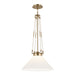 Kichler 52581CPZ Albers One Light Pendant, Champagne Bronze Alternate Image 3.jpg