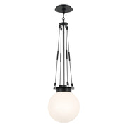Kichler 52582BK One Light Pendant, Black (4)