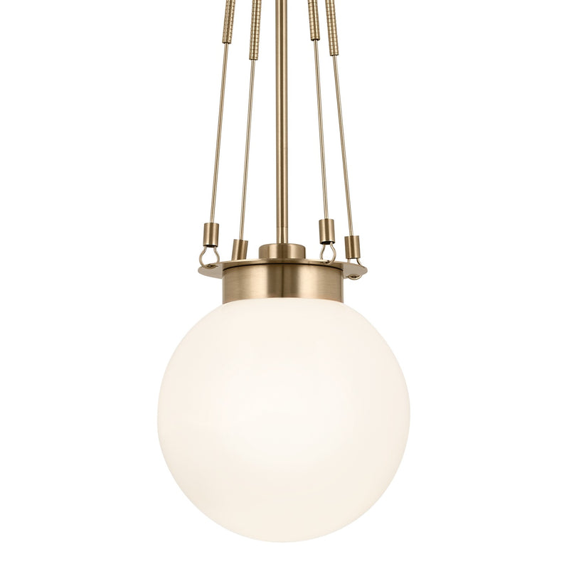Kichler 52582CPZ One Light Pendant, Champagne Bronze (3)